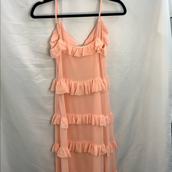 NWT Michael Kors Mid length ruffled dress - Picture 2 of 4